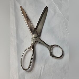 WISS CC 7 Full Chrome Plated 7" Made In USA Pinking Shears